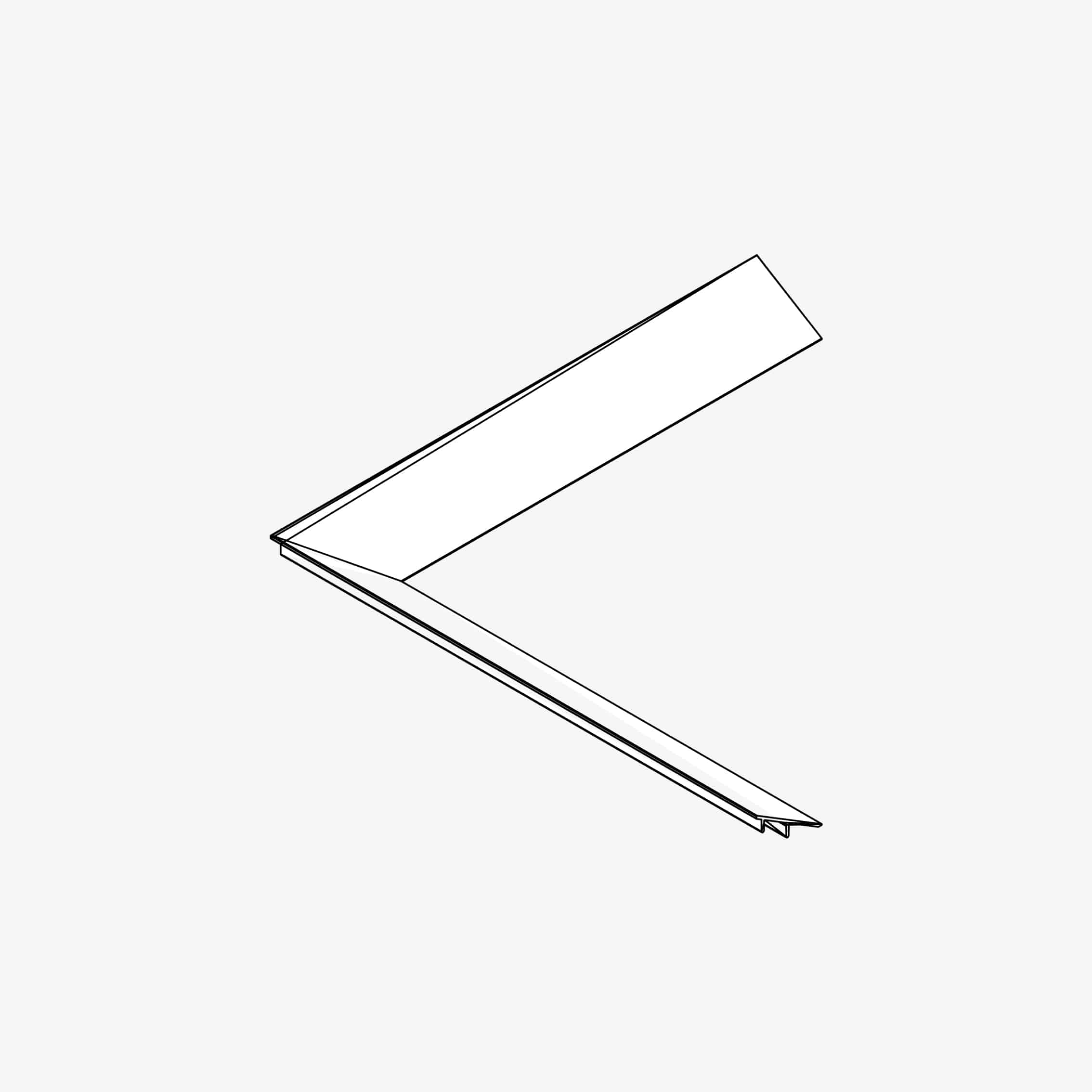 Guide System 30° smooth inclined plane for 138mm cut extrior angle