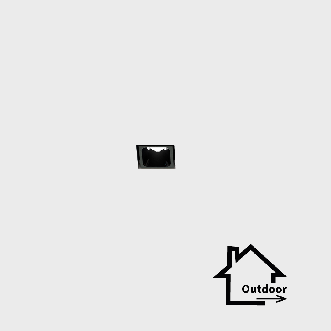 Leva 1 Outdoor Trimless Recessed - kit