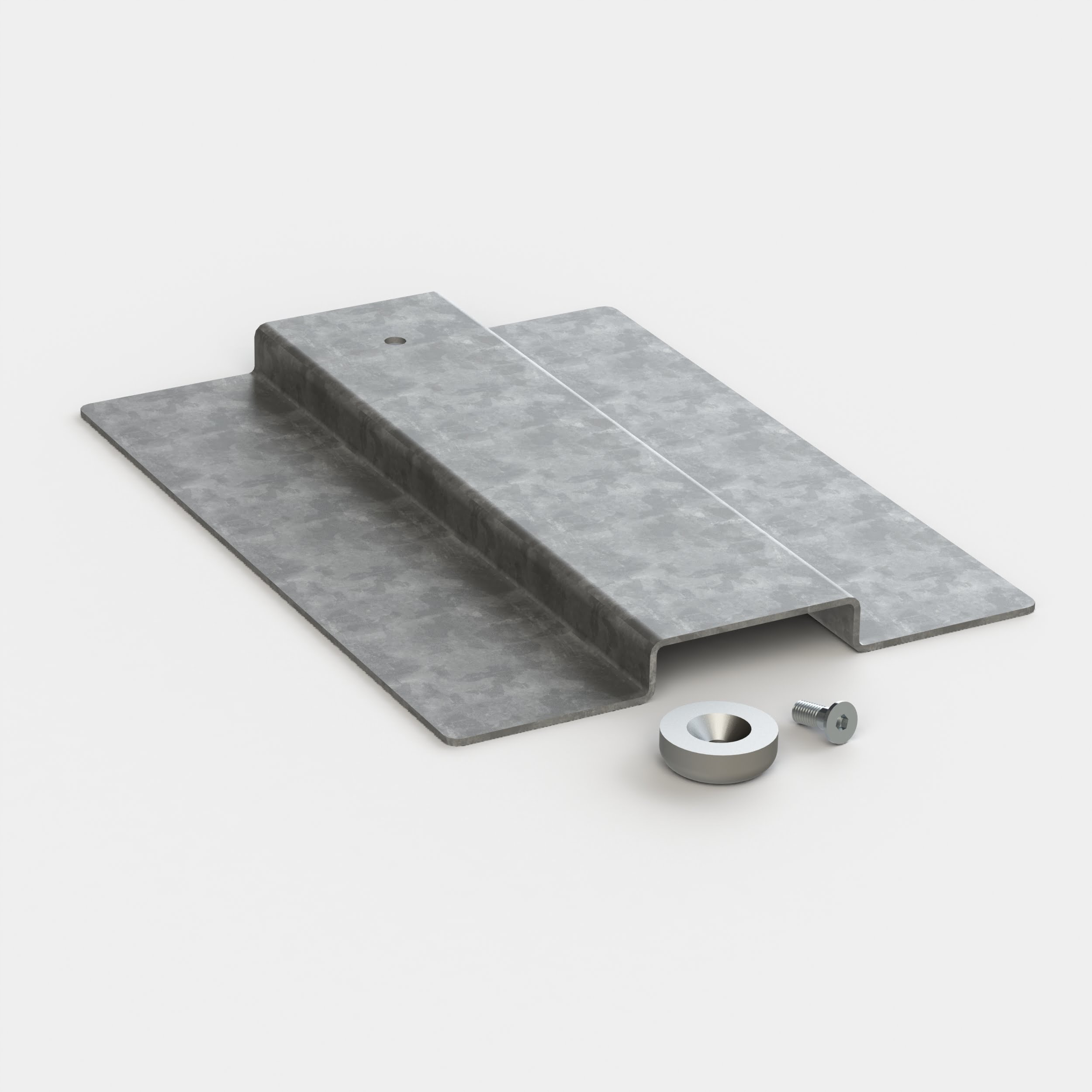 Microfile System Fixing bracket for trimless recessed profile