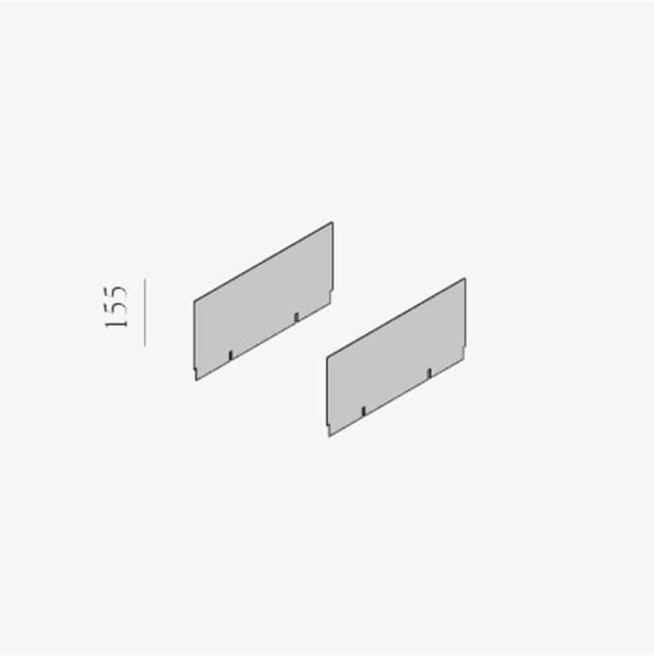 Guide System Couple of head-metal box cover head closure cut 68