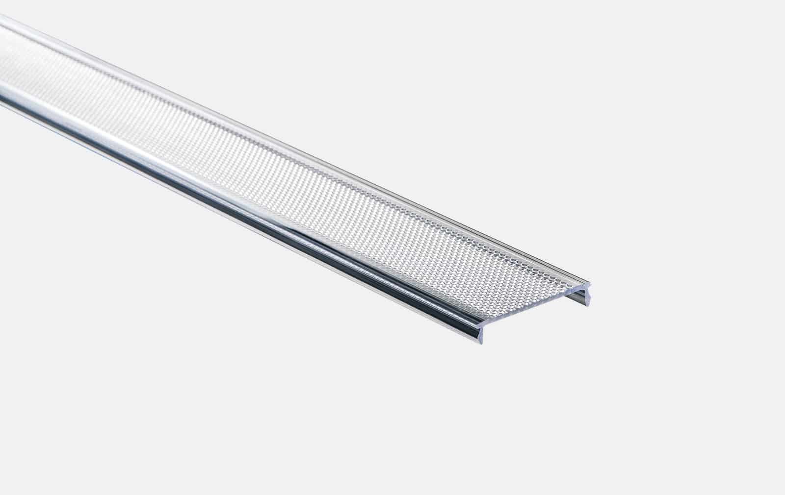 File 30 system - Microprismatic polycarbonate diffuser