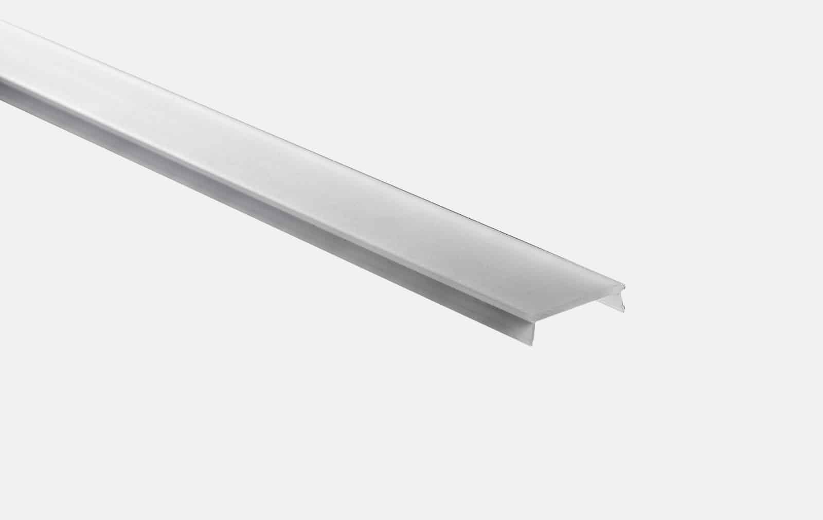 Minifile System Opal white polycarbonate diffuser