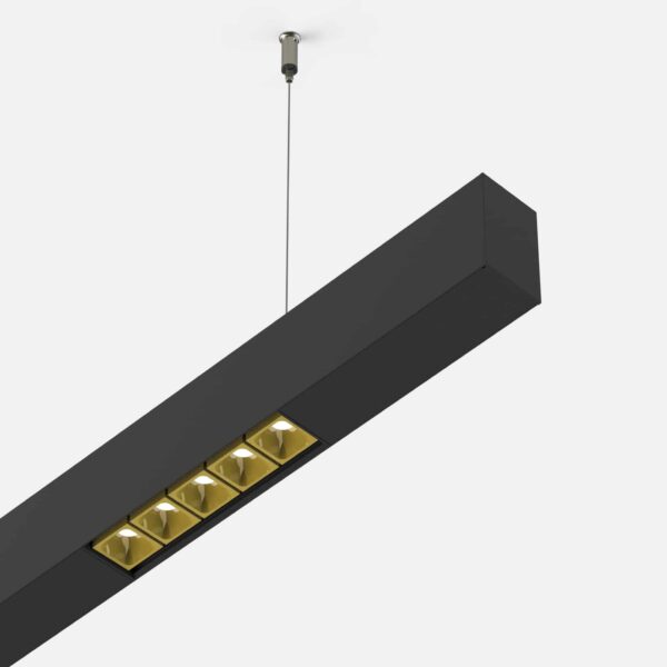 Minifile suspension with leva modules