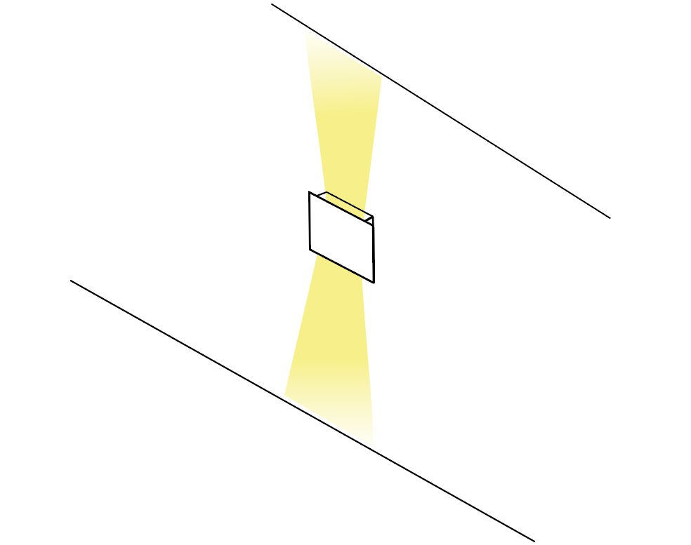 Manine outdoor diffused Wall double emission - Image 2