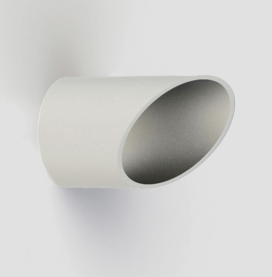 Oblique cut cover Ø60