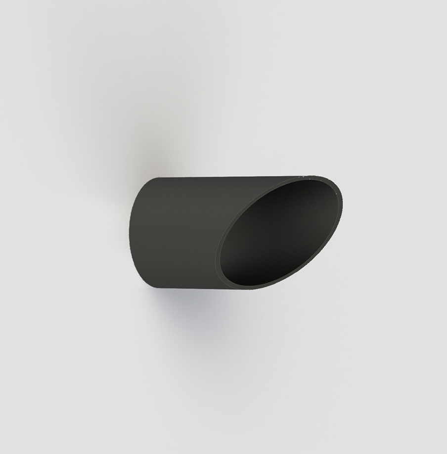 Oblique cut cover Ø26